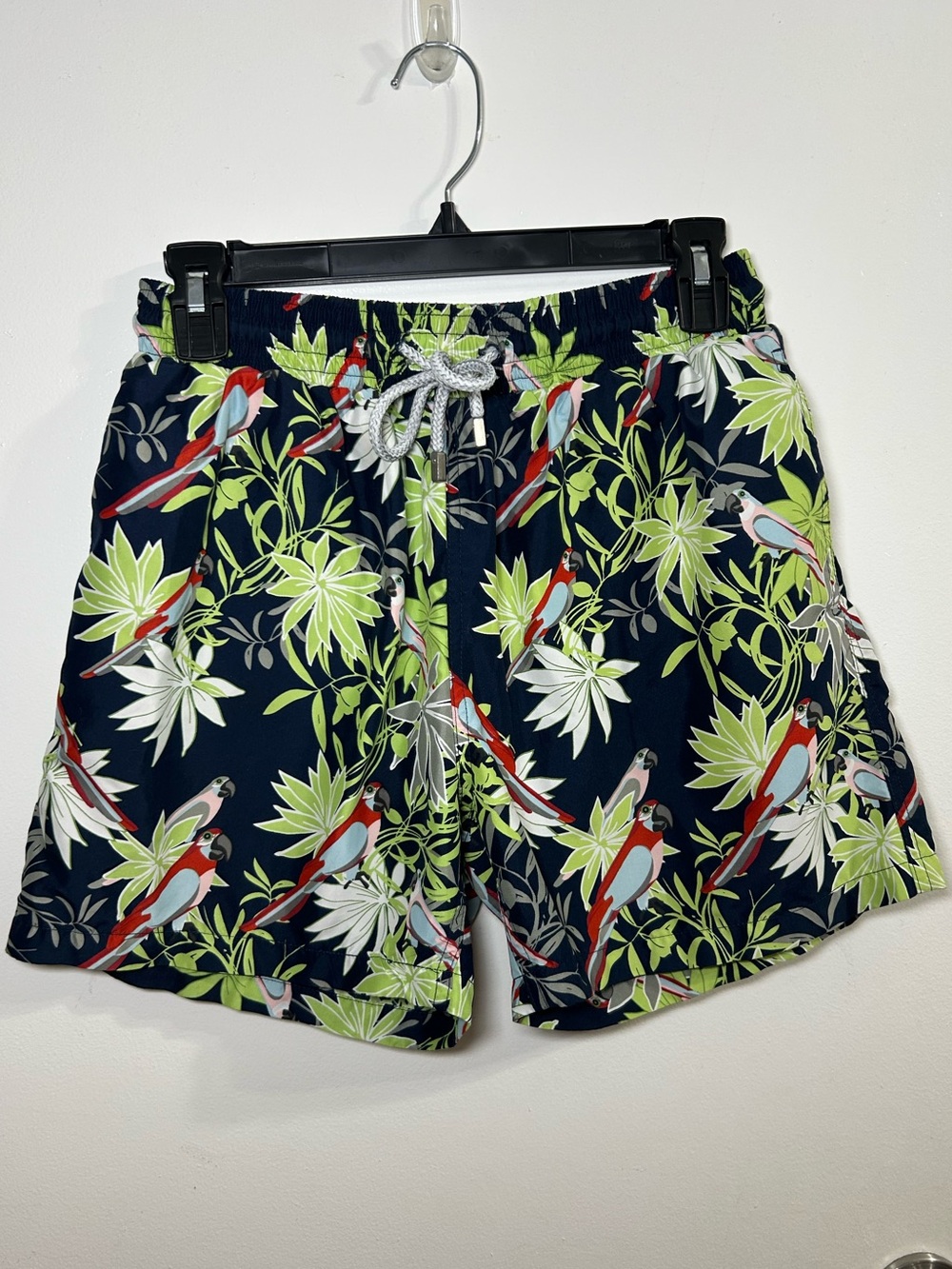 VILEBREQUIN Men’s Parrot Tropical Floral Swim Trunks
